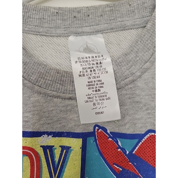 Disney Store Pixar Toy Story Kids Sweatshirt & Shirt Set In M & Pants Size 7/8 - Picture 7 of 13